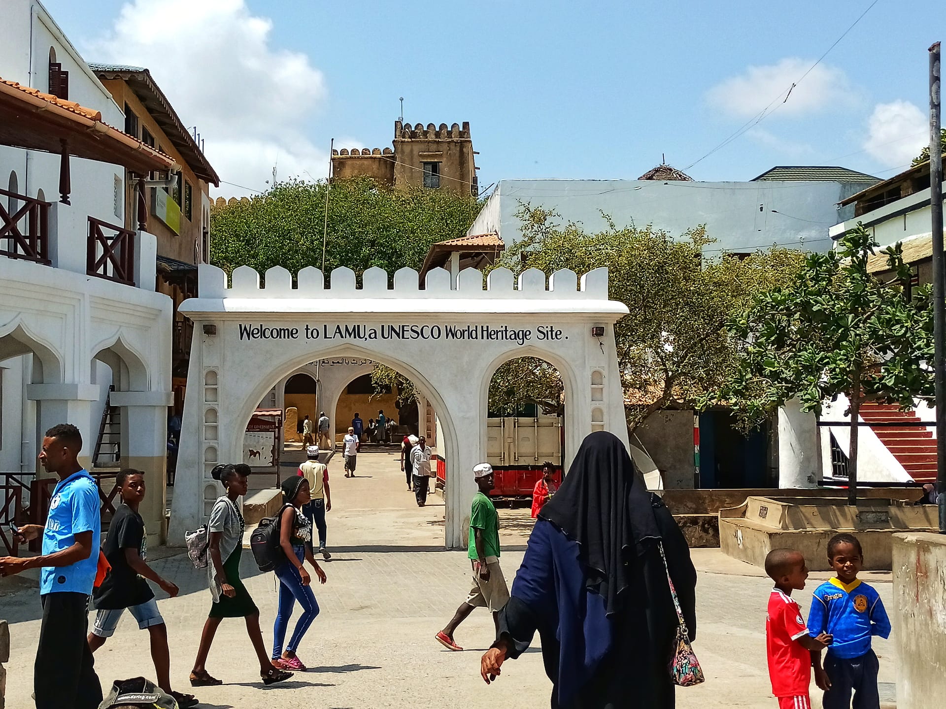 Picture of Old Lamu town